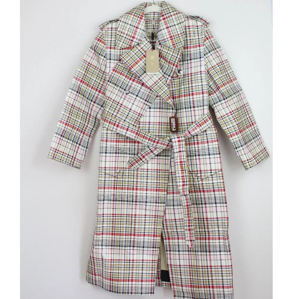 NWT Burberry Check Runway Rain Trench Coat – Iconic Heritage Style - Picture 2 of 16